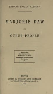 Tapa de Marjorie Daw, and other people