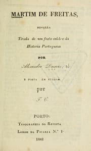 Tapa de Martim de Freitas: novella