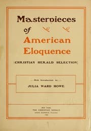 Tapa de Masterpieces of American eloquence
