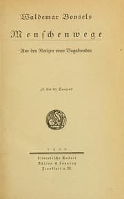 Tapa de Menschenwege