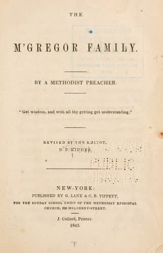 Tapa de The M'Gregor family