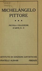 Tapa de Michelangelo pittore...