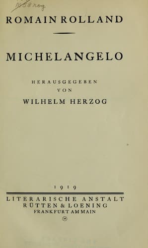 Tapa de Michelangelo