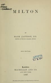 Tapa de Milton