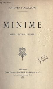 Tapa de Minime, studi, discorsi, pensieri