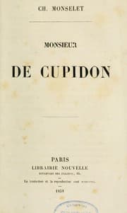 Tapa de Monsieur de Cupidon