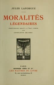 Tapa de Moralités légendaires