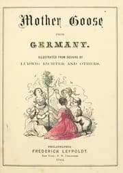 Tapa de Mother Goose from Germany