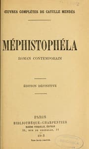 Tapa de Méphistophéla