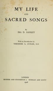 Tapa de My life and sacred songs