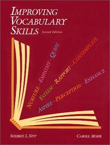 Tapa de Improving vocabulary skills