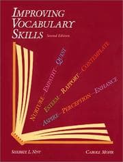 Tapa de Improving vocabulary skills