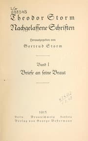 Tapa de Nachgelassene Schriften