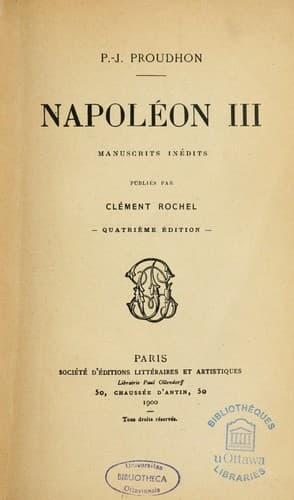 Tapa de Napoléon III