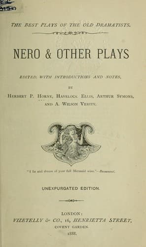Tapa de Nero & other plays