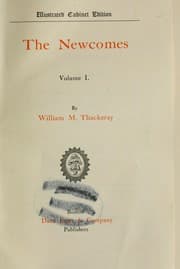 Tapa de The Newcomes