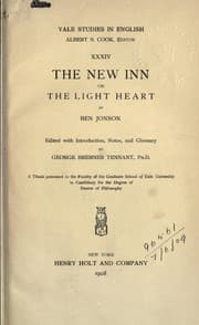 Tapa de The new inn, or, The light heart