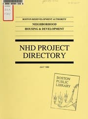 Tapa de Nhd [neighborhood housing and development] project directory
