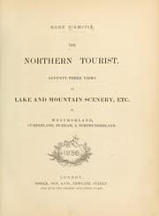 Tapa de The northern tourist
