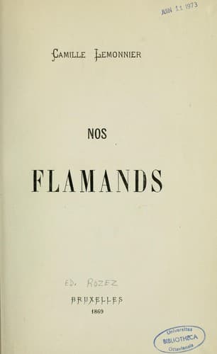 Tapa de Nos flamands