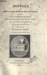 Tapa de Novella di Torello del Maestro Dino del Garbo