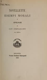 Tapa de Novellette, esempi morali, e apologhi
