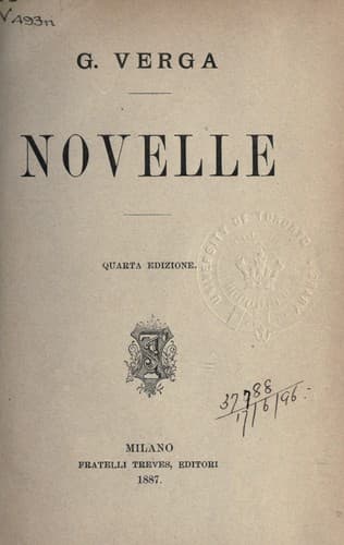 Tapa de Novelle