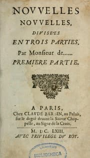 Tapa de Novvelles novvelles ...