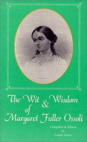 Tapa de The wit & wisdom of Margaret Fuller Ossoli