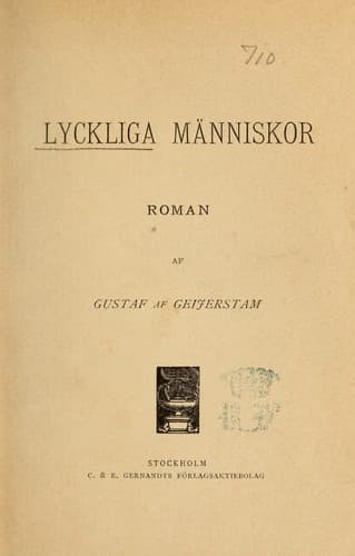 Tapa de Lyckliga människor