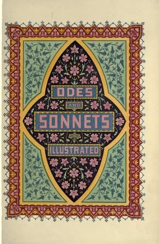 Tapa de Odes and sonnets, illustrated