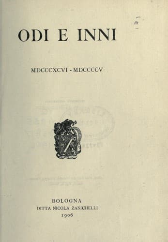 Tapa de Odi e inni, 1846-1905