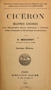 Tapa de Oeuvres choisies