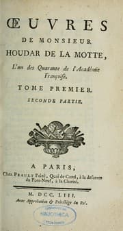 Tapa de Oeuvres, dédiées à S.A.S.M. le duc d'Orléans