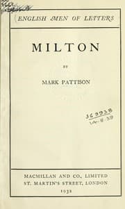 Tapa de Milton