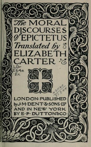 Tapa de The moral discourses