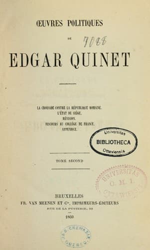 Tapa de Oeuvres politiques