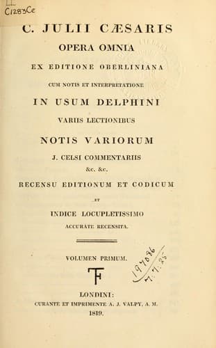 Tapa de Opera omnia