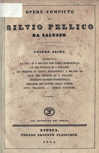 Tapa de Opere compiute