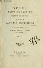 Tapa de Opere edite e inedite in prosa ed in versi
