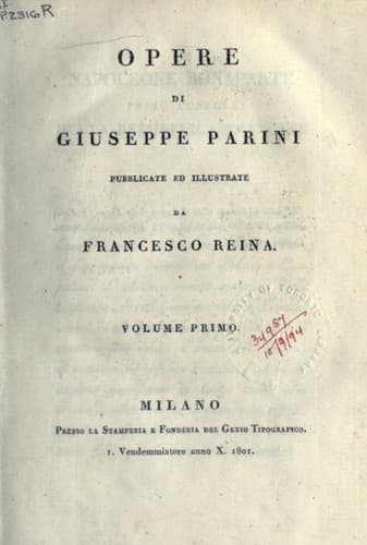 Tapa de Opere