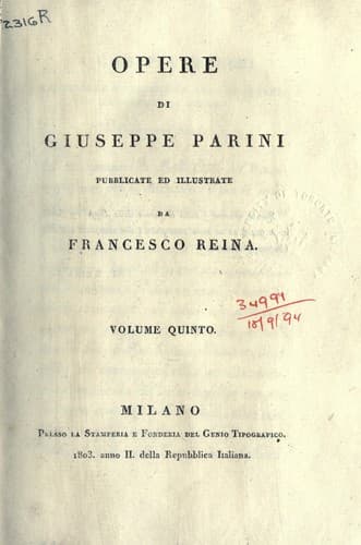 Tapa de Opere