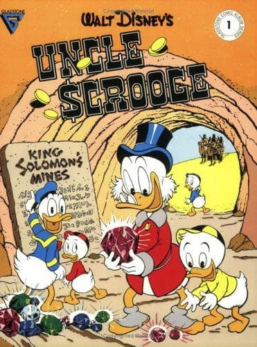 Tapa de Walt Disney's Uncle Scrooge