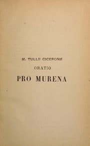 Tapa de Oratio Pro Murena