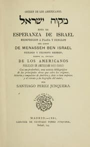 Tapa de Orígen de los Americanos
