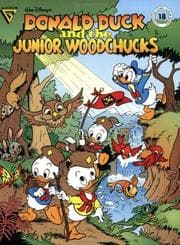 Tapa de Walt Disney's Donald Duck and the Junior Woodchucks (Gladstone Comic Album Series, No. 18) (Comic Album Series No. 18)
