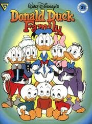 Tapa de Walt Disney's Donald Duck Family (Gladstone Comic Album Series No. 21)