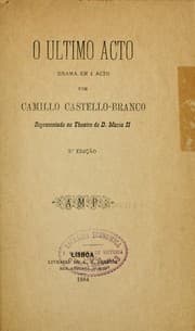Tapa de O último ato