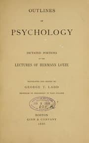 Tapa de Outlines of psychology