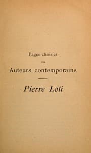 Tapa de Pages choisies